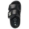 New MLB New York Yankees Slip Resistant Abrasion Resistant Slide Slippers Unisex Black White 3ALPBLX43-50BKS
