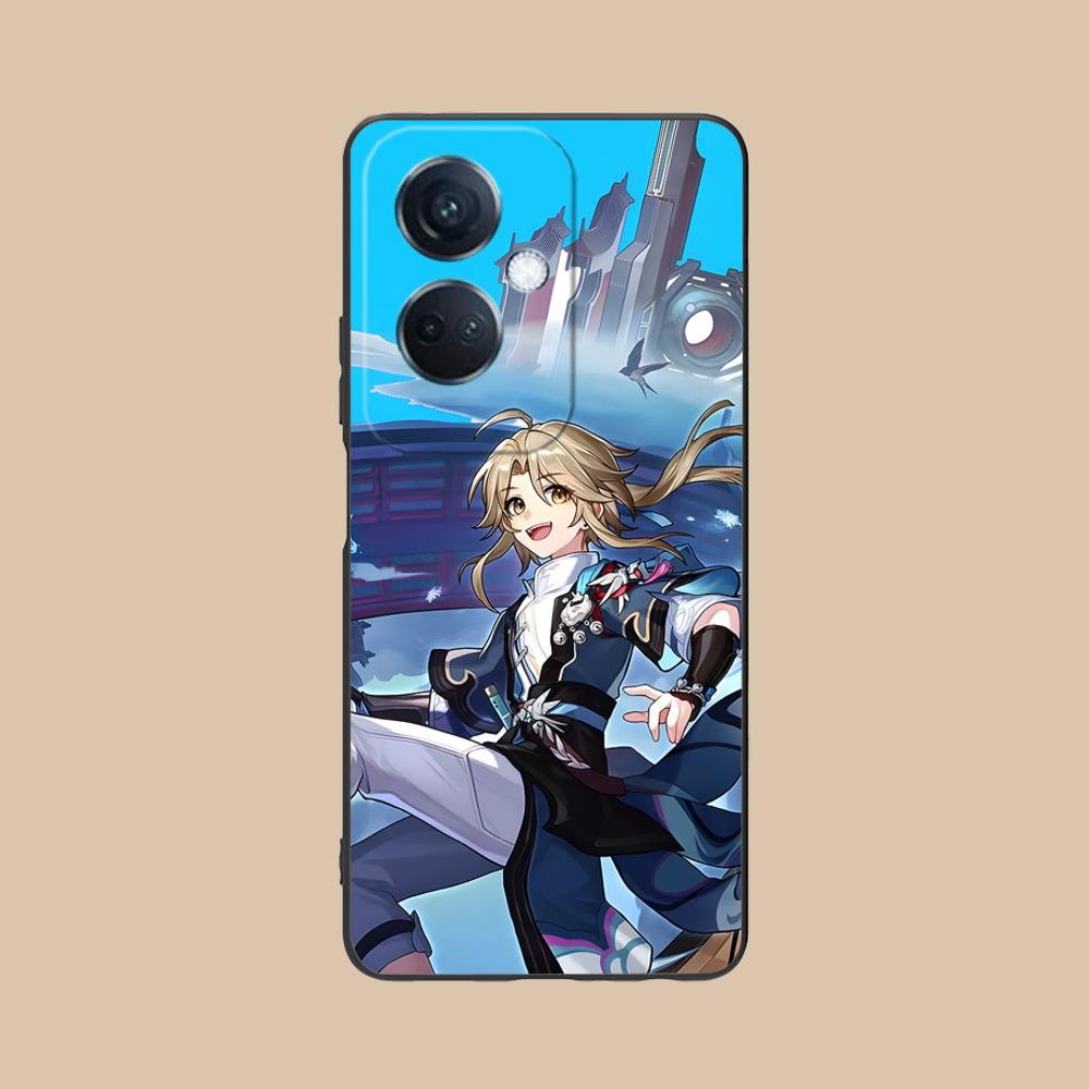 Custodia HSR Yanqing in TPU Opaco per Cellulare per OPPO Find X9 X8 X7 X6 X5 X3 X2 Plus s Pro Ultra Lite Copertura con Stampa Colorata