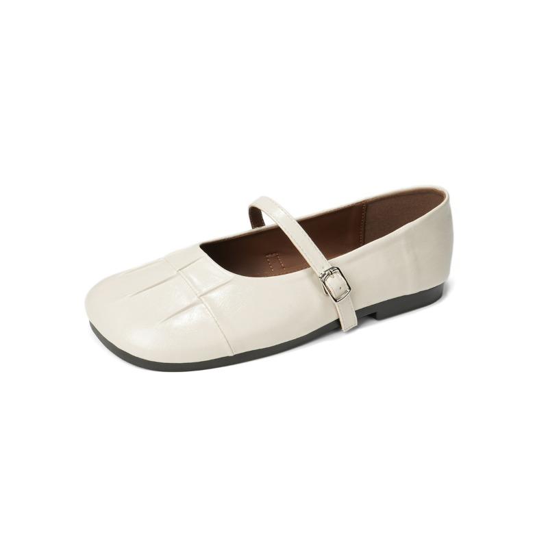 

Женские туфли для повседневной носки, туфли бабушки на ремешке 35 бежевый