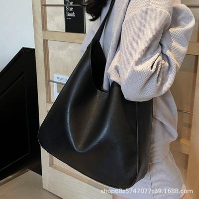 Large Capacity Underarm Bag Women's 2025 New Texture Women's Simple and Fashionable Versatile Spring and Summer Shoulder Messenger Bag