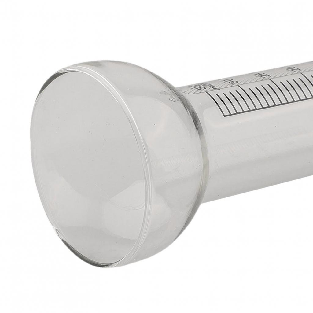 Replacement Glass For Rain Gauge Precipitation Gauge Glass Rainwater Gauge 35mm