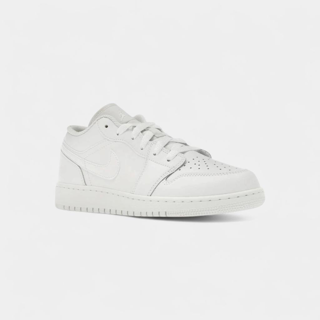 Jordan 1 Low Triple White (2023) (GS)