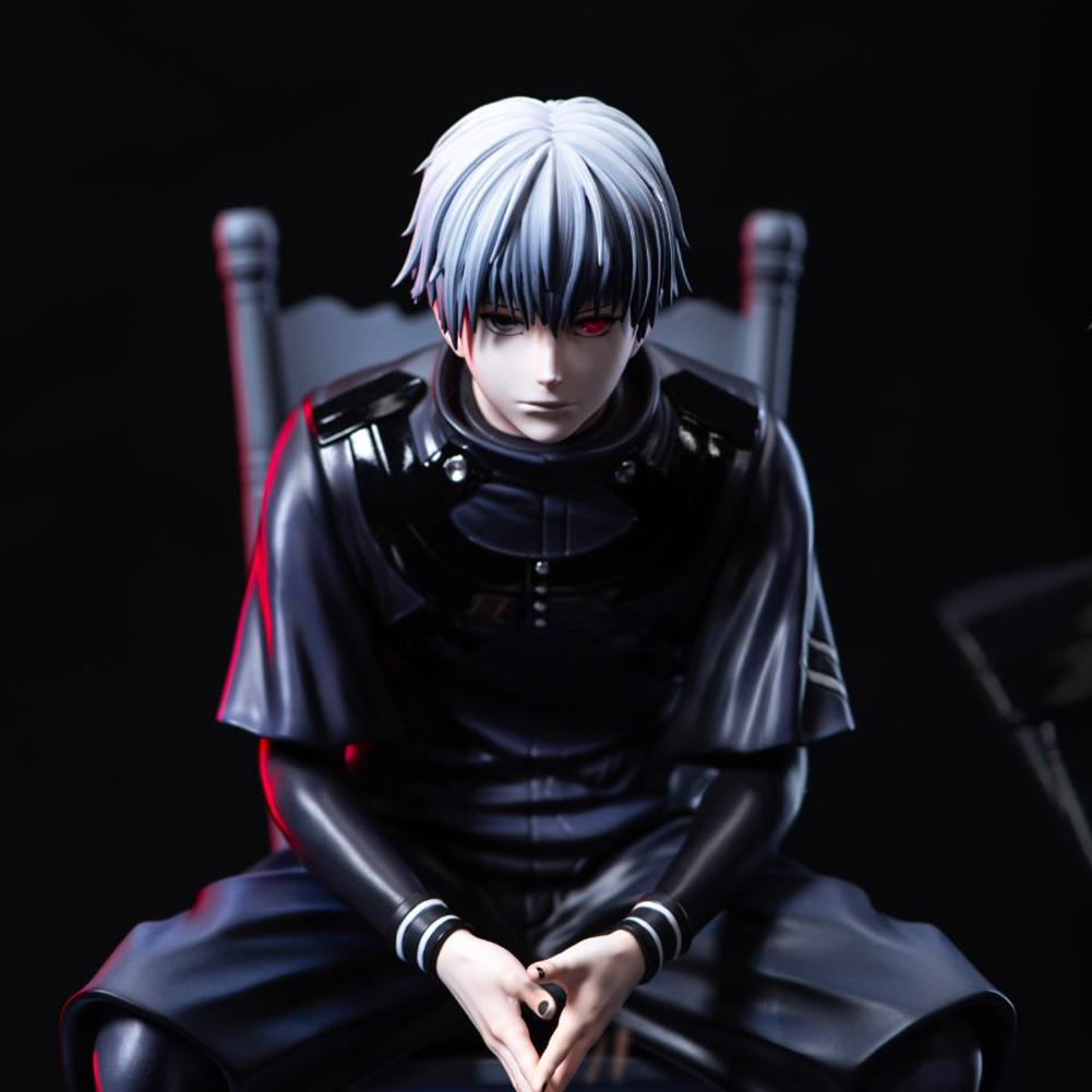 Anime Tokyo Ghost Figure Kaneki Ken Action Figure Handsome Boy Kaneki Ken Statue Kaneki Ken Figure Pvc Model Ornament Toys Gift