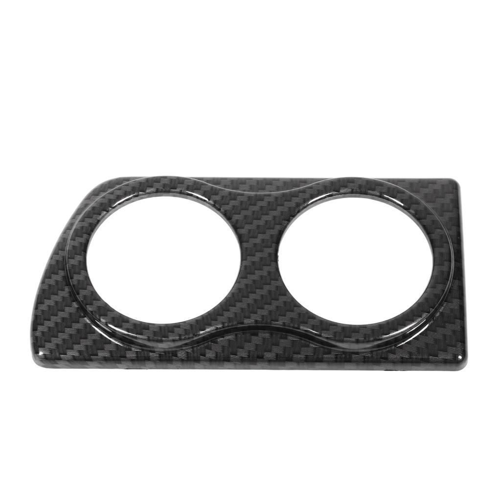 52mm Car Dashboard Dual Gauge Cover Carbon Fiber Style Replacement for Vauxhall Astra H VXR MK5 RHD