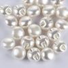 50 KUSŮ 10mm Kulaté Perlové Knoflíky Houbové Šicí Knoflíky pro Oděvy Dekorativní DIY Řemesla Oblečení Šaty Doplňky