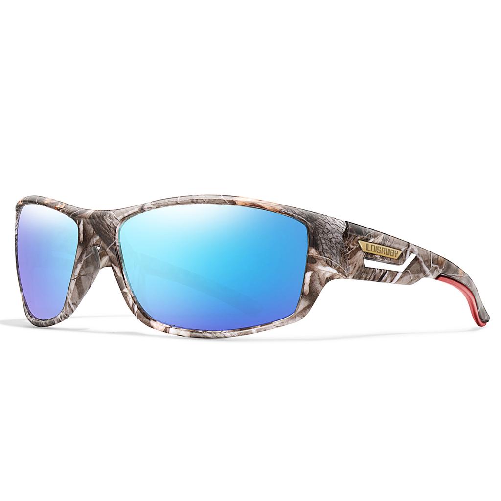 Polarized Fishing Sunglasses Men Camo Military Style Festival Gifts UV400 For Cycling Riding, Running, Fishing And Driving