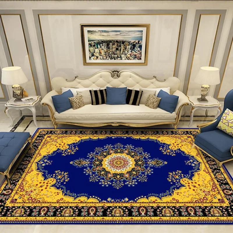 European style Luxurious Carpets For Living Room Bedroom Area Rugs Classic Turkey Study Large Carpet Sofa Coffee Table Floor Mat