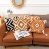 Boho Style Diamond Tufted Backrest Cushion for Case Pillowcase Handmade Throw Pillow Covers for Home Decorative