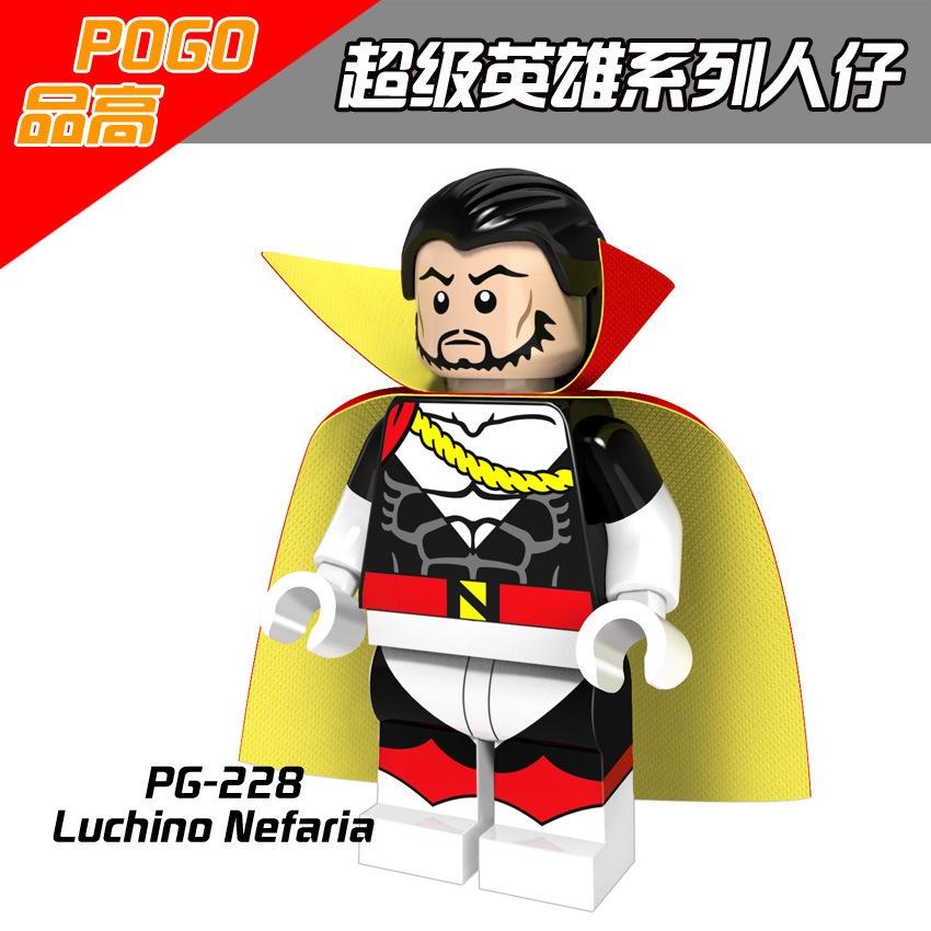 Minifigures Pg8060 Superhero Poison Ivy Captain England Mini Figures Building Blocks Toys