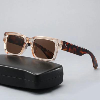 New Rectangle Sunglasses Women Men Elegant Brand Designer Classical Sun Glasses Female Male Square Frame Outdoor Eyewear