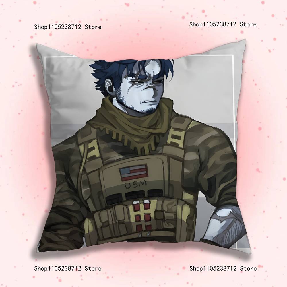 G-Guest 1337 Forsaken Pillowcase Pillowslip Cushion Plush Boys Girls Cartoon Anime Kawaii Decoration Kids Birthday Cute Gifts