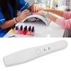 Portable Nail Curing Lamp 2 Timing USB Rechargble Handheld Nail Polish Drying Lamp for Home Use