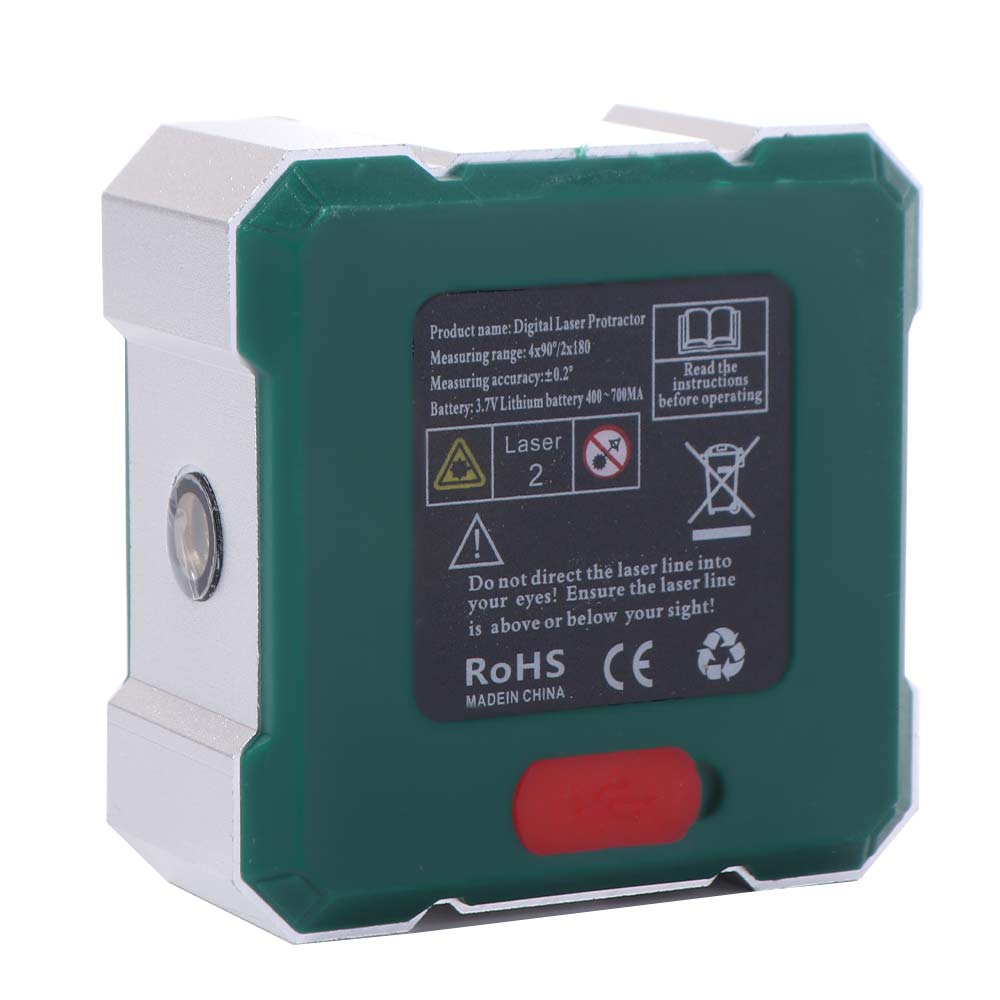 Magnetischer Saugnapf Wasserwaage Neigungsmesser Winkelmesser Messwerkzeug Elektronisch