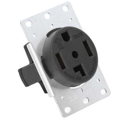 4 Hole Industrial Receptacle Socket Female Power Connector US Standard 30A 125V250V