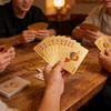 Premium Poker Card Features Lucky Red Theme And Antislip Texture For Long Terms Entertainment