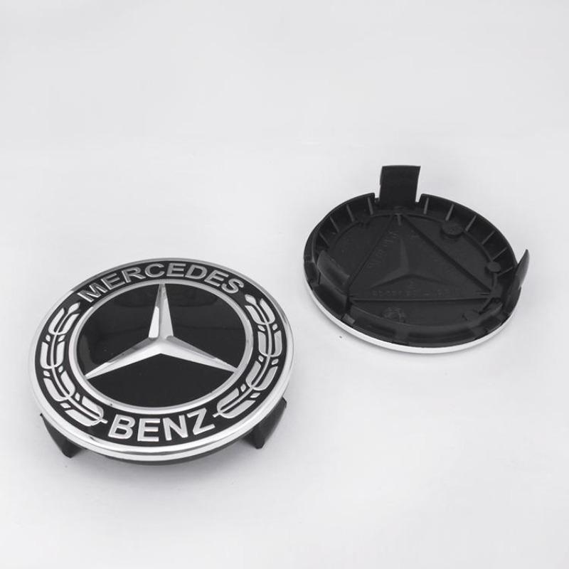 4 Pezzi 75mm Logo Brabus Emblema Auto Coprimozzo Ruota Accessori Per Mercedes Benz AMG Apple W204 GLA GLC CLA W205 W203 W206