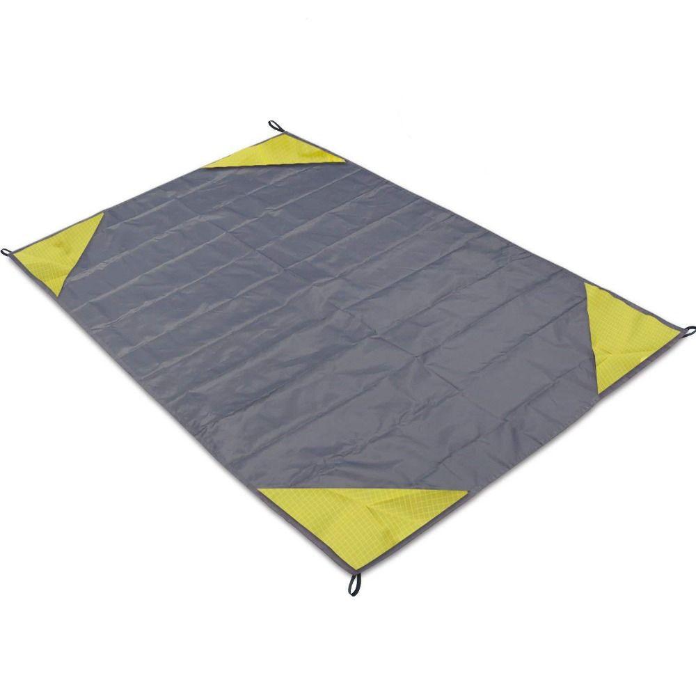 High Quality Ultralight Tent Floor Tarp Portable Foldable Oxford Cloth Pocket Mat with Sack Picnic Mat Camping Hiking