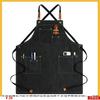Canvas Denim Apron - Ideal for Barbers, Baking, Coffee, Gardening, and Restaurants.