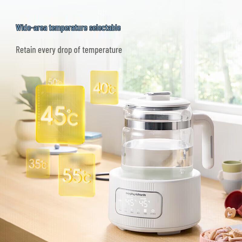 Morphyrichards MR5602 Glass Electric Health Kettle