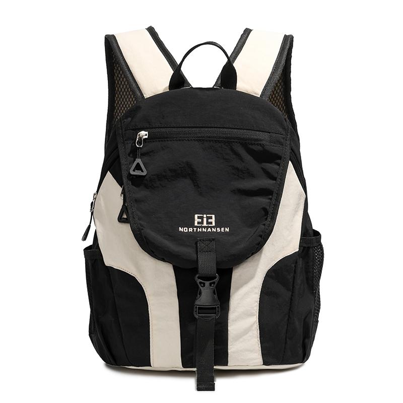 Outdoor Lightweight Travel Backpack Color Block Cycling Backpack