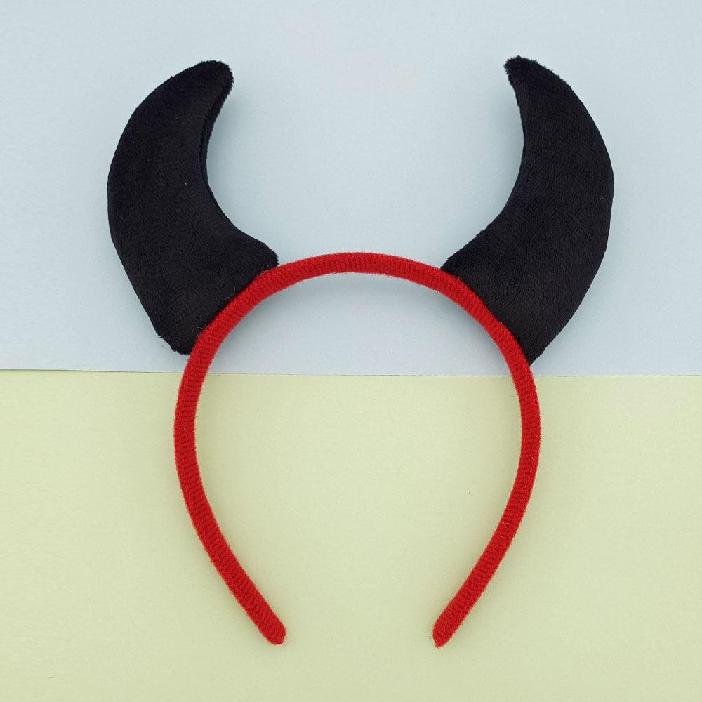 Halloween & Christmas Faux Horn Headband for Adults and Children - Festival, Performance, Masquerade Party Ears Headwear
