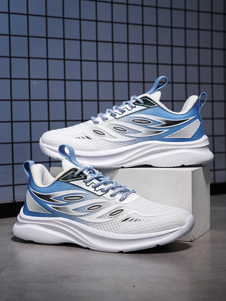 

Мужская и женская спортивная обувь весна и лето новая обувь для бега амортизирующая обувь мягкая подошва сетчатая повседневная обувь дышащая обувь для бега 45