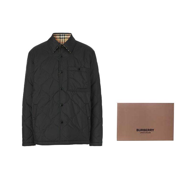 Burberry Reversible Vintage Check Thermoregulated Overshirt 80491391