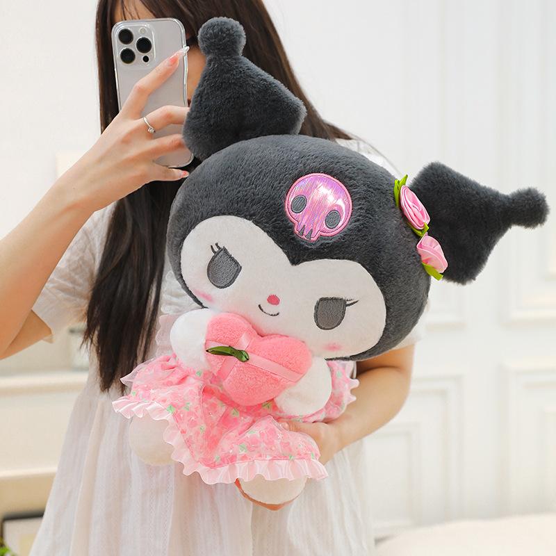 Nouă mare romantică de flori păpușă kulomi păpușă melody păpușă de cârpă jucărie de pluș supradimensionată cadou de ziua de naștere pentru fată