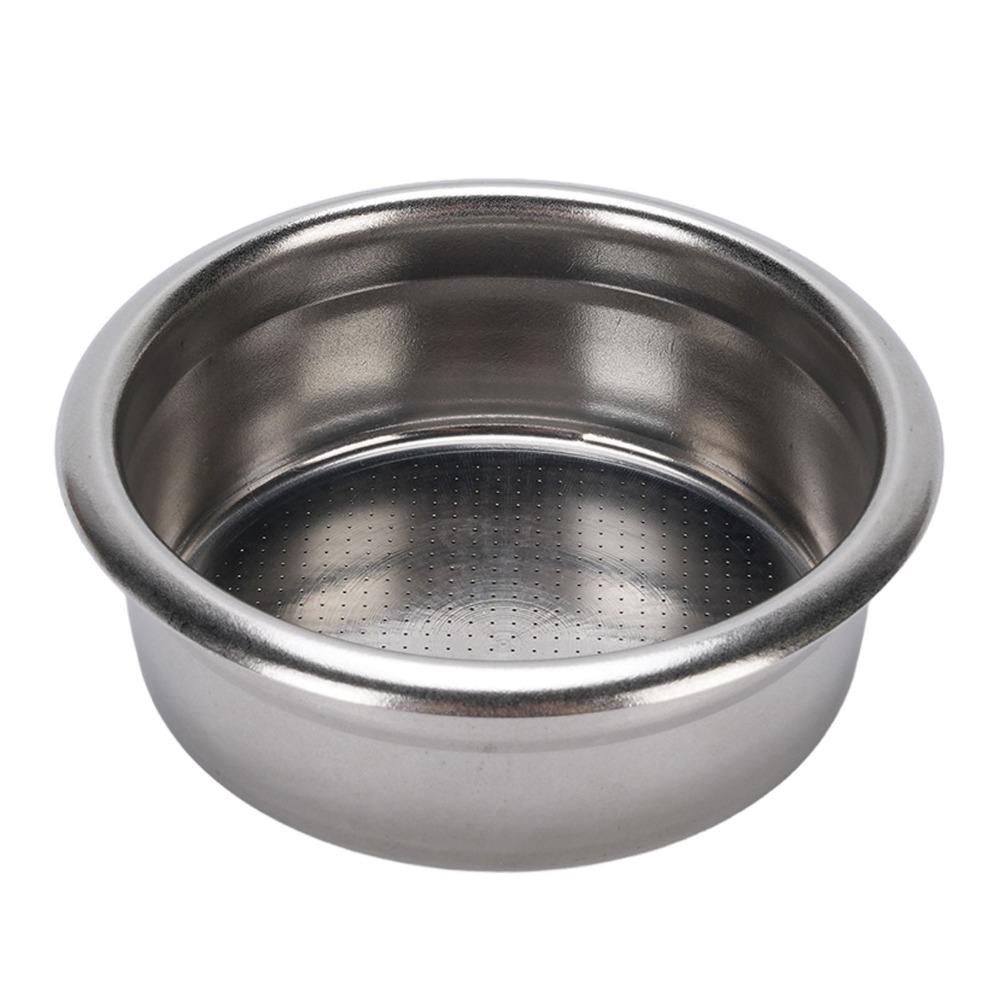 Non Pressurized Coffee Filter Basket 304 Stainless Steel Single Layer Filter Basket Coffee Shop