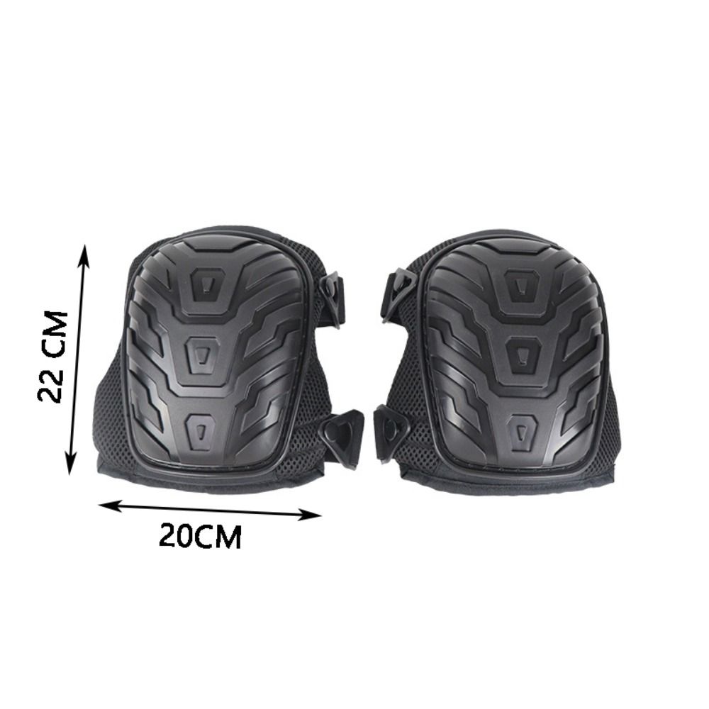 Heavy Duty Foam TPE Knee Pad Plastic Shell Black Red Yellow Kneepads DIY Work Foam Padding Gardening Flooring