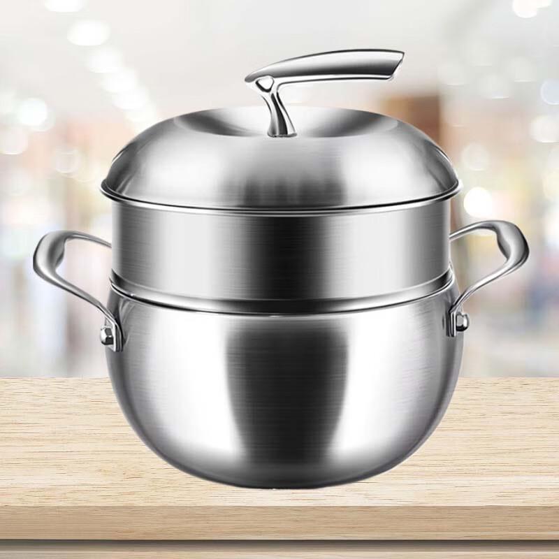 Sule 316 Stainless Steel Non-stick Steamer Soup Pot