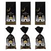 100pcs Mubarak Bags Plastic Cookie Candy Bag Ramadan Kareem Decor Islamic Muslim Party Supplies Eid Al-fitr Decor