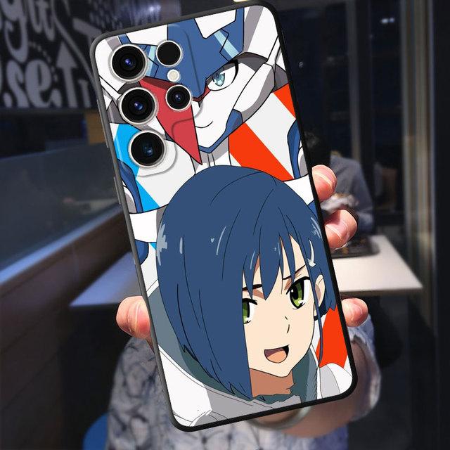 

Чехол для Samsung Galaxy S22 Plus S21 S10e S23 Ultra 5g S20 Fe S10 S9 S8, милый чехол в стиле аниме «Zero Two Darling In The Franxx» Samsung S23 5G