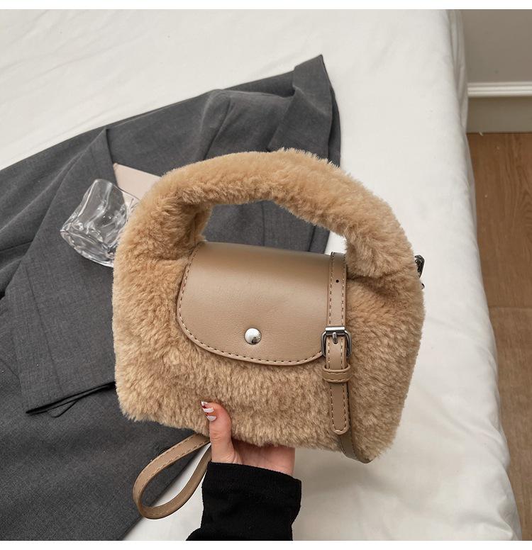 2025 Winter Vielseitige Mini Plüsch Fell Umhängetasche