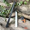 Hexagonal Magnesium Fire Starter Rod with Scraper for Outdoor and Wilderness Survival