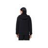 Li-Ning Pure Color Pullover Hoodie With Drawstring And Zipper Men Tops Black AWDT071-4