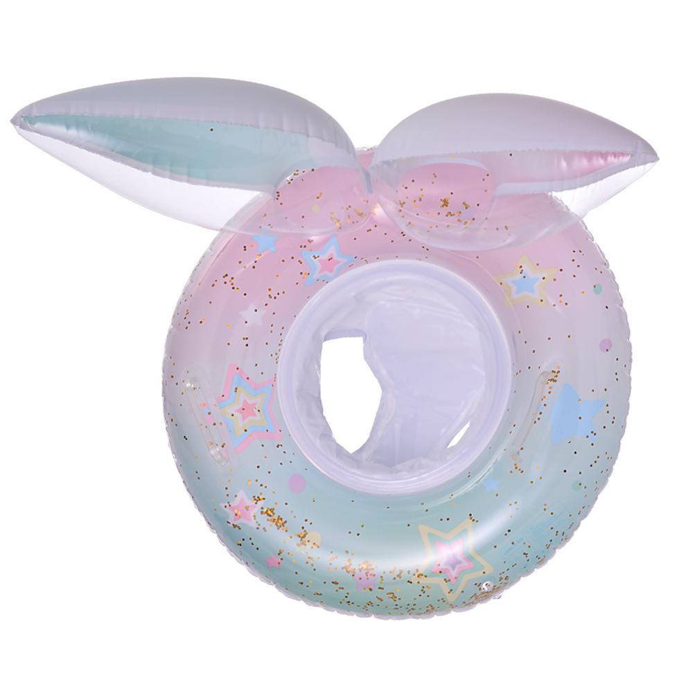 Xiaolü Thickened Sequin Mermaid Tail Swim Ring for Kids