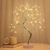 Tree Shape Led Desk Lamp With Touch Control For Holiday Decoration And Night Lighting