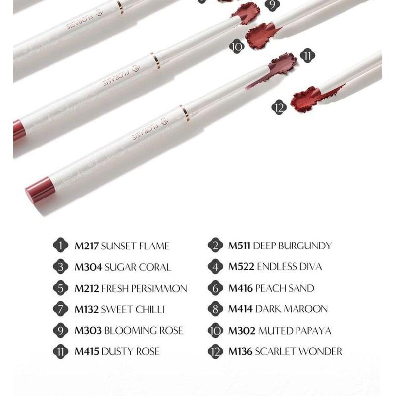 Florasis - Blooming Rouge Glatter Präzisions-Lippenliner - 11 Farben