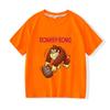 Game Donkey Kong Bananza Children's T-shirt 100% Cotton Cartoon Print Tees Cute Boys Girls Short Sleeve O-neck Kids Tops Summer