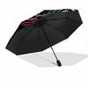 1pc Colorful Circles Automatic Folding Umbrella - 8-Rib Automatic Open/Close, Large Canopy Birthday Festival Gift yy251217155