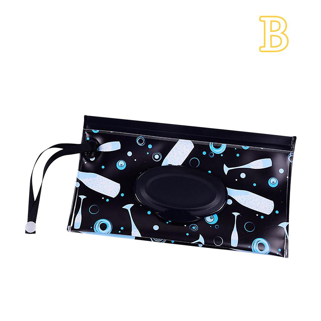Portable Wet Wipes Bag Container Reusable Environmentally Convenient Travel