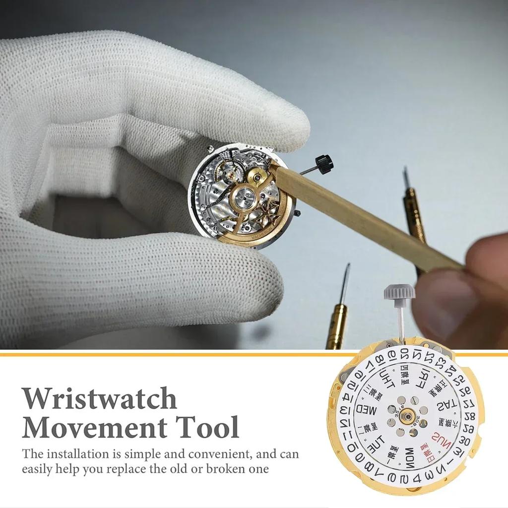 8215/8205 Mechanical NH34 NH35 21 Jewels Automatic Movement GMT Date Double Calendar Setting Precision Watch Accessories