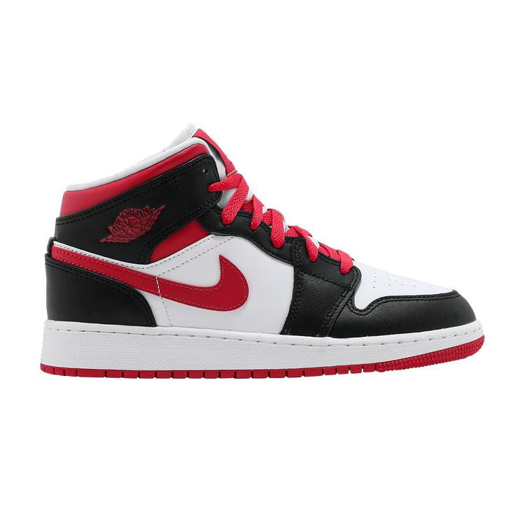 Air Jordan 1 Mid GS White Very Berry 36