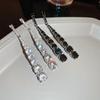 Cao Shi Elegant European & American High-End Statement Long Earrings