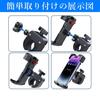 Bicicleta Smartphone Smartphone para Bicicletas de Estrada e Cross Segura Queda Compatível com iPhone 15 15 15 Pro iPhone Pro e Smartphones de Polegada Suporte,