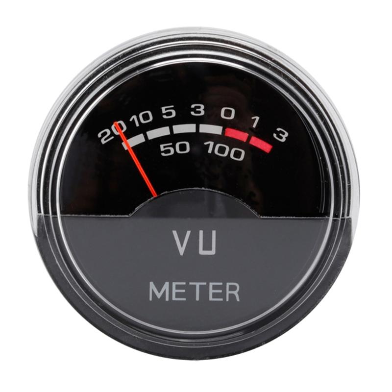 

Panel VU Meter Recording Audio Level Amp Meter AC/for DC Panel High‑Precision VU Meter Audio Level Amp Easy to Use 1
