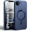 iPhone 17e / 16e Case, ColorMag, for MagSafe, Navy Blue + 9H Tempered Glass