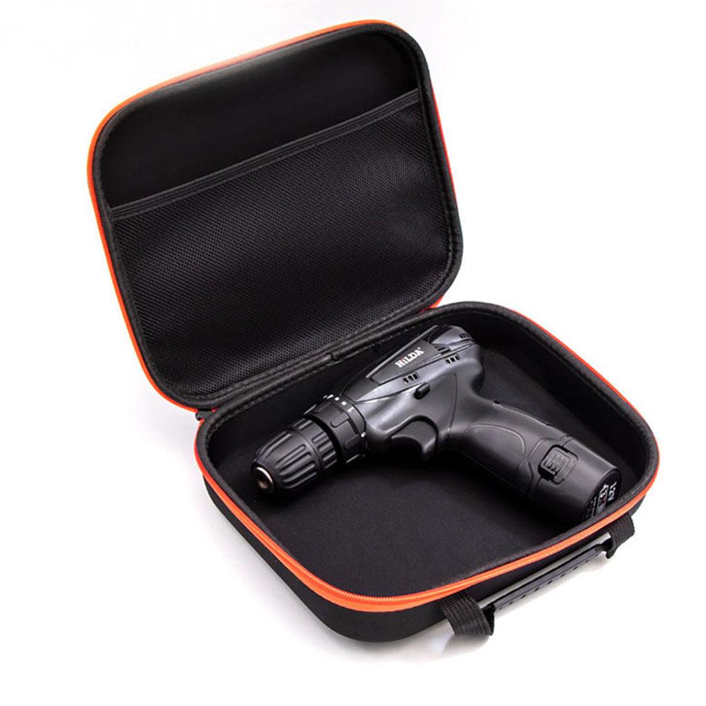 Sac à outils portable jaune en EVA et tissu Oxford pour électriciens, résistant aux chocs, permettant de avec confiance