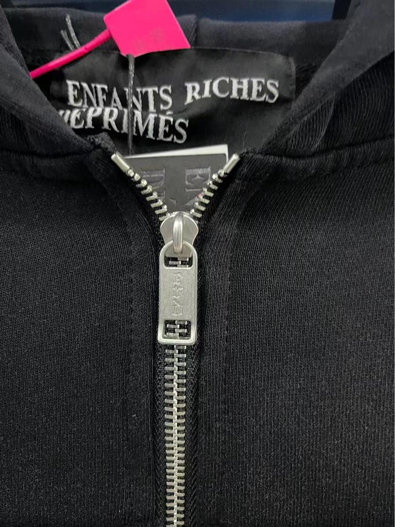 Rich Kids Vintage Poet Print Hoodie - Washed Trendy Style